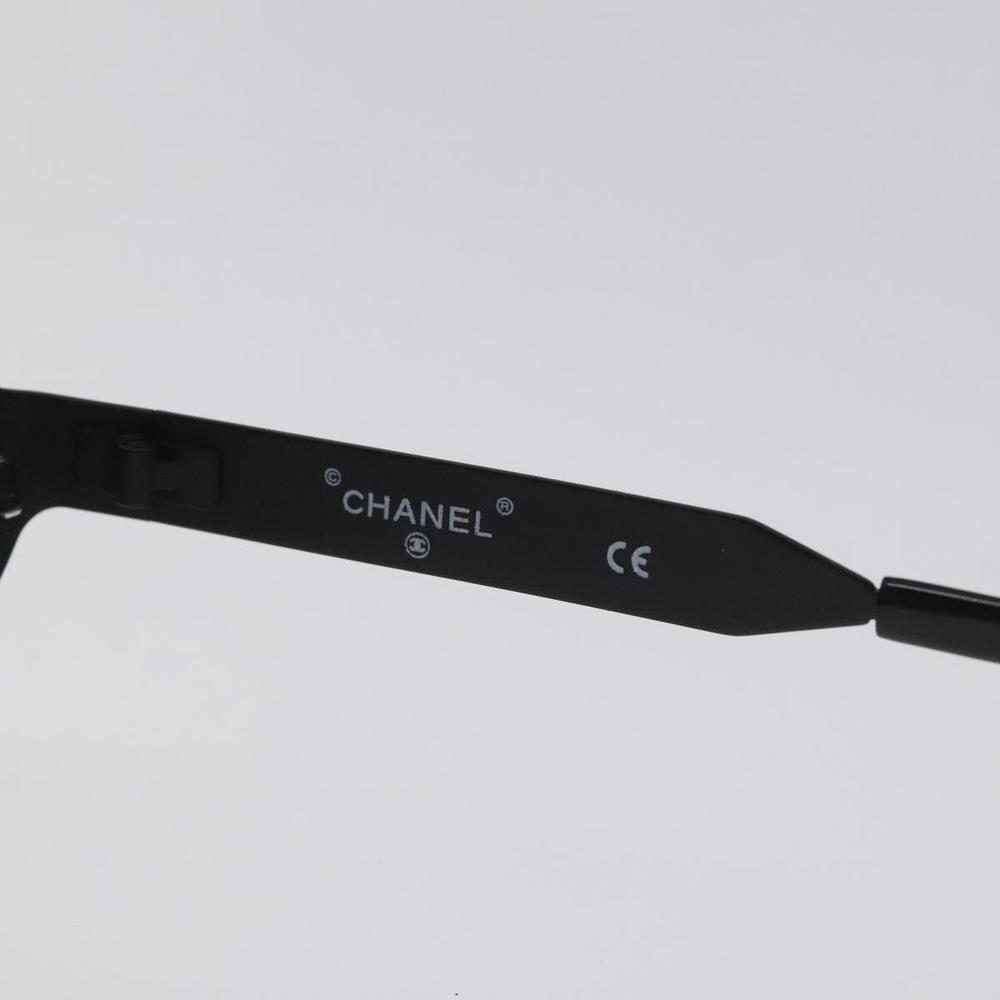 CHANEL Sunglasses metal Black CC Auth SW912 - Picture 9 of 12